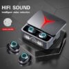 BeatBuzz M90 PRO wireless Bluetooth Earbudswith LED touch Indicator