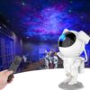 BeatBuzz Astronaut Galaxy Projector with Remote Control - 360° Adjustable Timer Kids Astronaut Nebula Night Light, for Gifts,Baby Adults Bedroom, Gaming Room, Home and Party (Corded Electric)