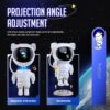 BeatBuzz Astronaut Galaxy Projector with Remote Control - 360° Adjustable Timer Kids Astronaut Nebula Night Light, for Gifts,Baby Adults Bedroom, Gaming Room, Home and Party (Corded Electric)