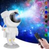 BeatBuzz Astronaut Galaxy Projector with Remote Control - 360° Adjustable Timer Kids Astronaut Nebula Night Light, for Gifts,Baby Adults Bedroom, Gaming Room, Home and Party (Corded Electric)